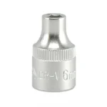 Головка торцева 6-гран. квадрат 3/8″ М=6 мм, L= 28мм (про-во YATO )