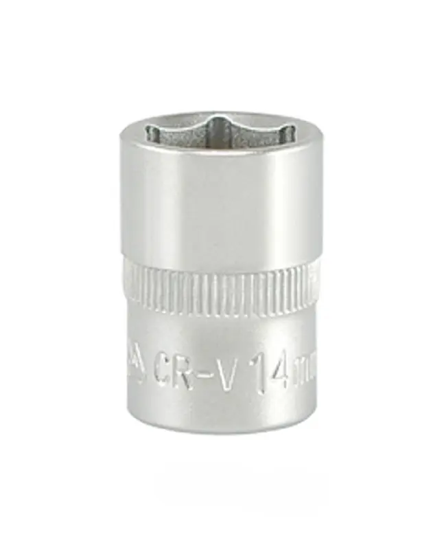 Головка торцева 6-гран. квадрат 3/8″ М=14 мм, L= 28мм (про-во YATO )