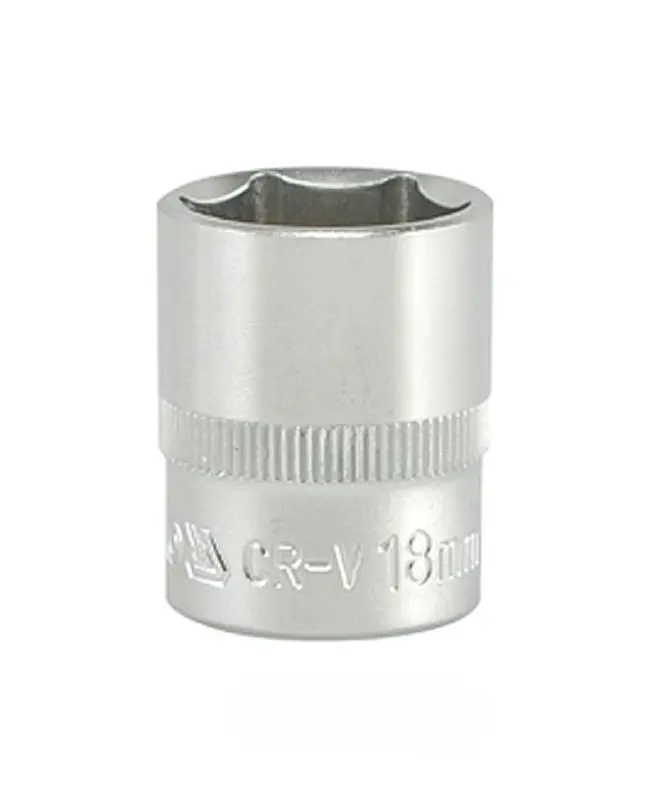 Головка торцева 6-гран. квадрат 3/8″ М=18 мм, L= 30мм (про-во YATO )