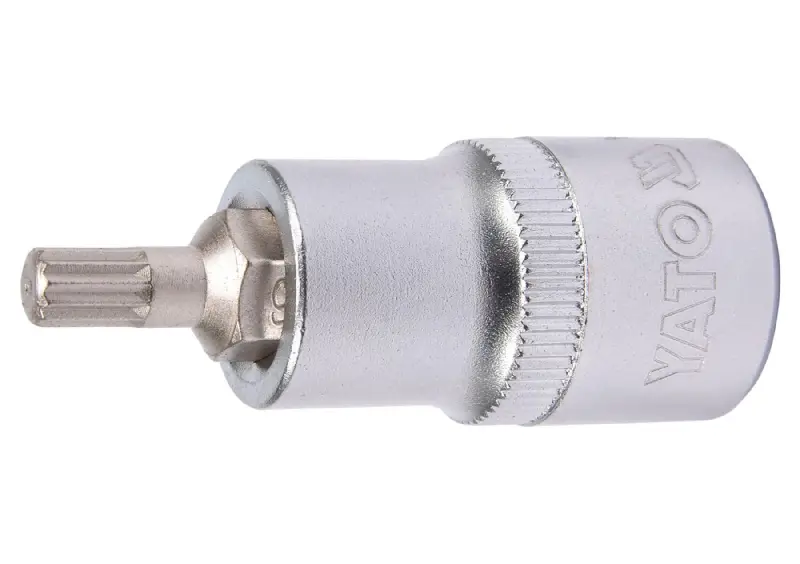 Головка торцева до квадрату  1/2″ з насадкою “SPLINE” M6, L=55мм (вир-во YATO)