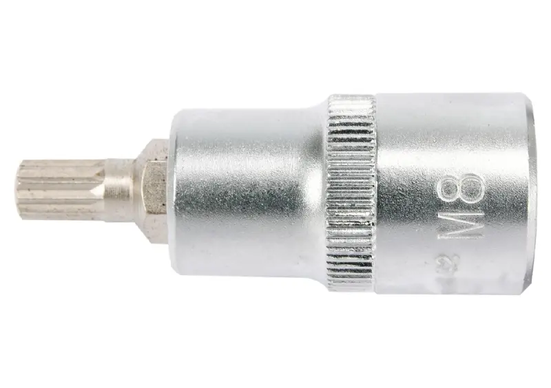 Головка торцева до квадрату  1/2″ з насадкою “SPLINE” M8, L=55мм (вир-во YATO)