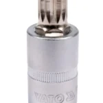 Головка торцева до квадрату 1/2″ з насадкою “SPLINE” M14, L=55мм (вир-во YATO)
