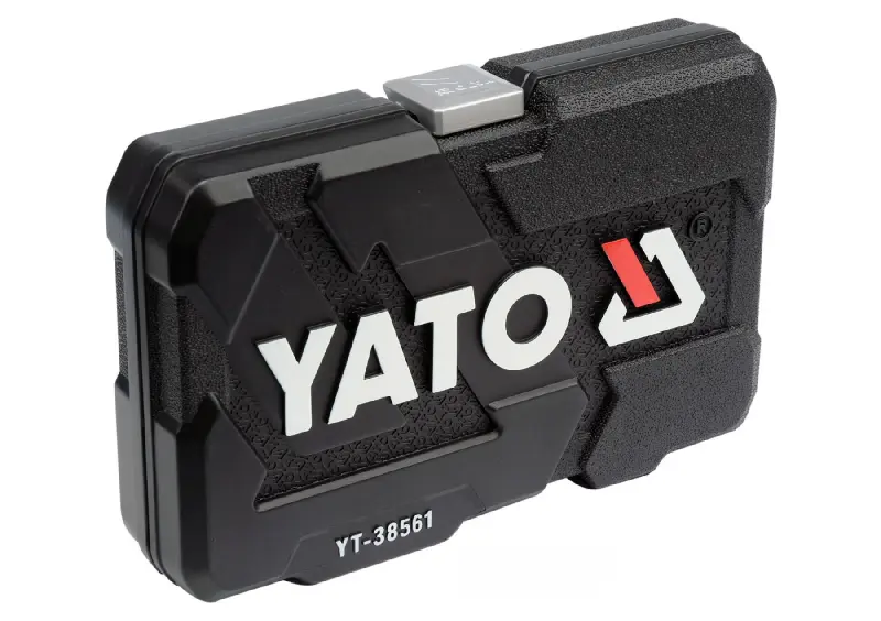 Набір головок торцевих YATO : квадрат 3/8″, М=6-22, 22 шт