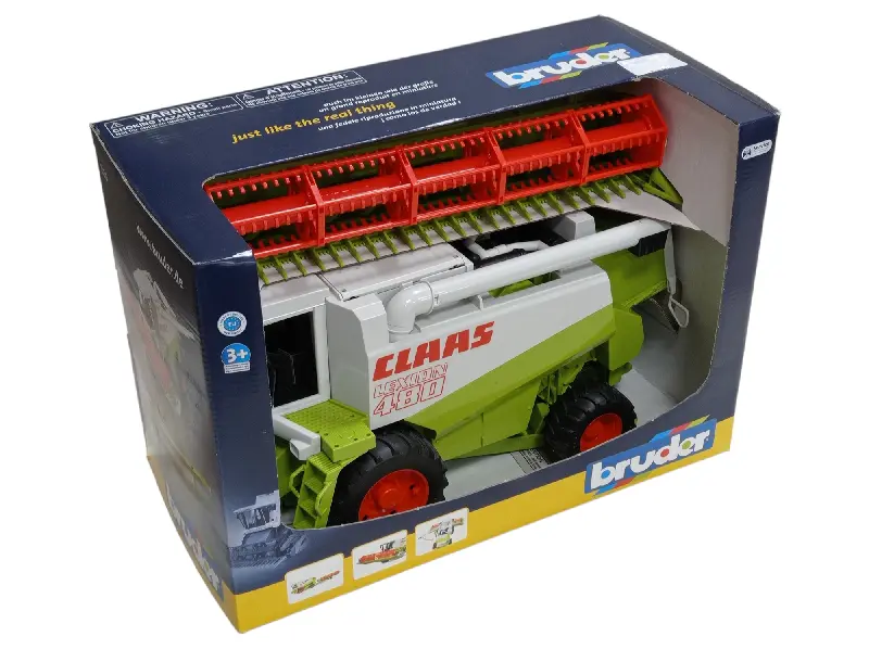 Іграшка Bruder Зерновий комбайн Claas Lexion 480