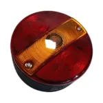 Ліхтар задній круглий 3-х секційний 12/24 лампа