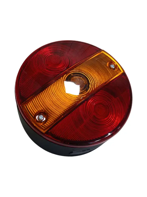 Ліхтар задній круглий 3-х секційний 12/24 лампа