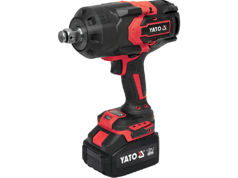 Гайковерт ударний акумуляторний 18B, Li-Ion 6A год,  квадрат-3/4″, 2400 Нм,  (пр-во YATO)