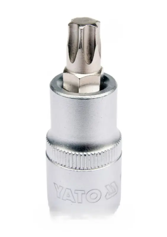 Головка торцева до квадрату  1/2″ с насадкой “TORX” Т50, L=55мм (про-во YATO)