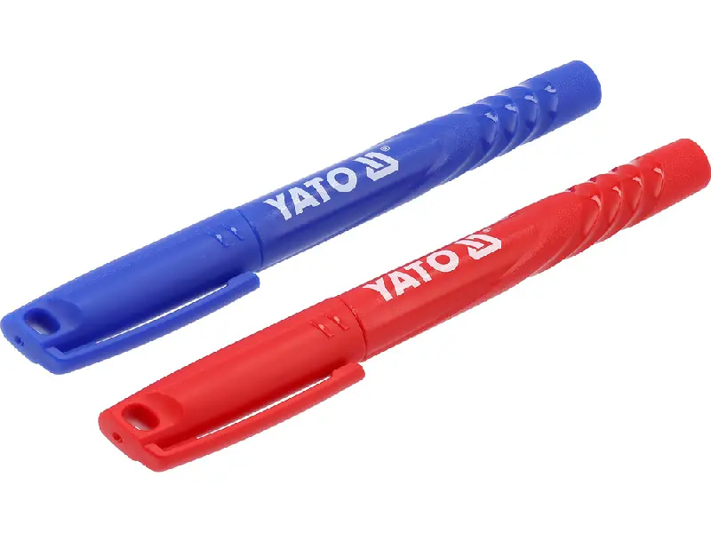 Маркери технічні 2шт синій і червоний  YATO