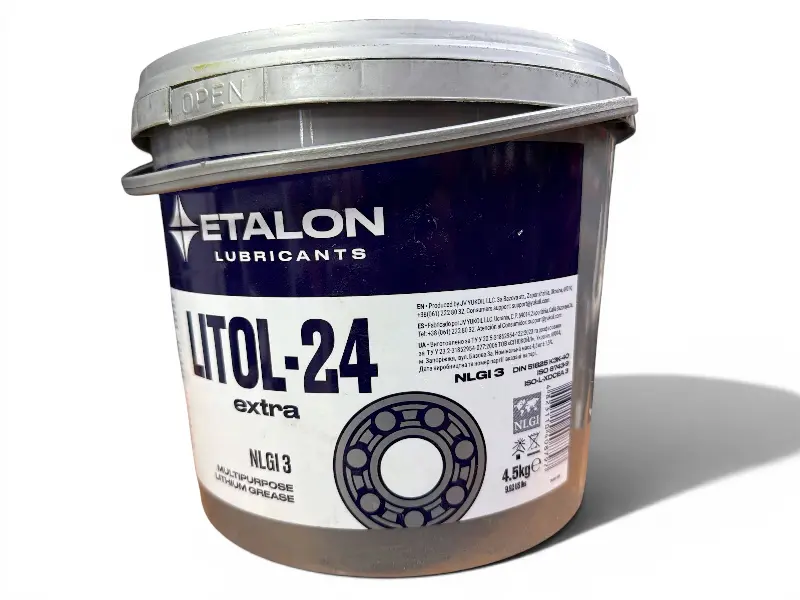 Мастило Літол-24 ETALON 4,5 кг відро 5л ПЕ
