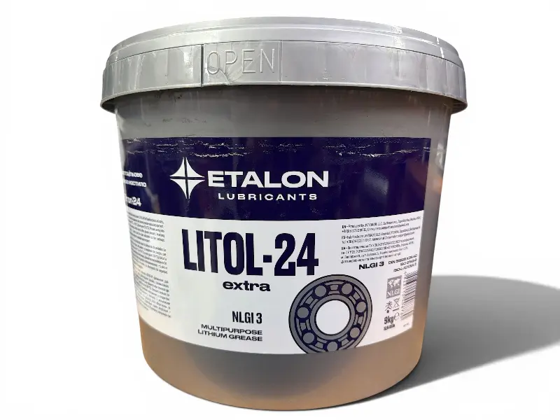 Мастило Літол-24 ETALON 9,0кг відро 10л ПЕ