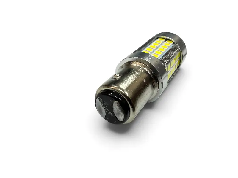 LED лампа 12-70V 1157-3030-72SMD super CANBUS двоконтактна (аналог лампи P21/5W) Білий