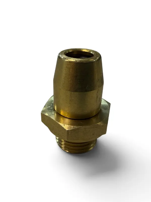 Фітінг прямий латунь D8MM аварійне розбірне M16x1.5MM