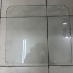 Скло дверей опускне ГАЗ-3307 530х485 (Україна)