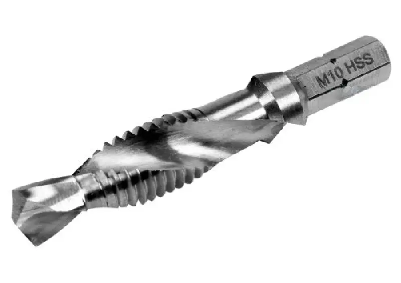 Сверло-мітчик  М10*1,5 мм  HSS М2, НЕХ-1/4, І=59/15  (про-во YATO )