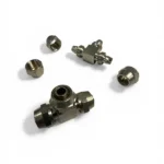 Зєднувач розбірний трійник  8x8x8 мм (метал/латунь) (RIDER)