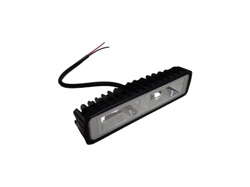 Фара LED прямокутна (chip COB) 48W 6000K (2 діоди) (15см х 4см х 4см) алюм. корп. ДК>