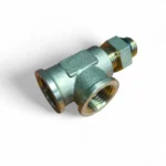 Зєднувач трійник M12x1.5-F:M16X1.5 (латунь) (RIDER)