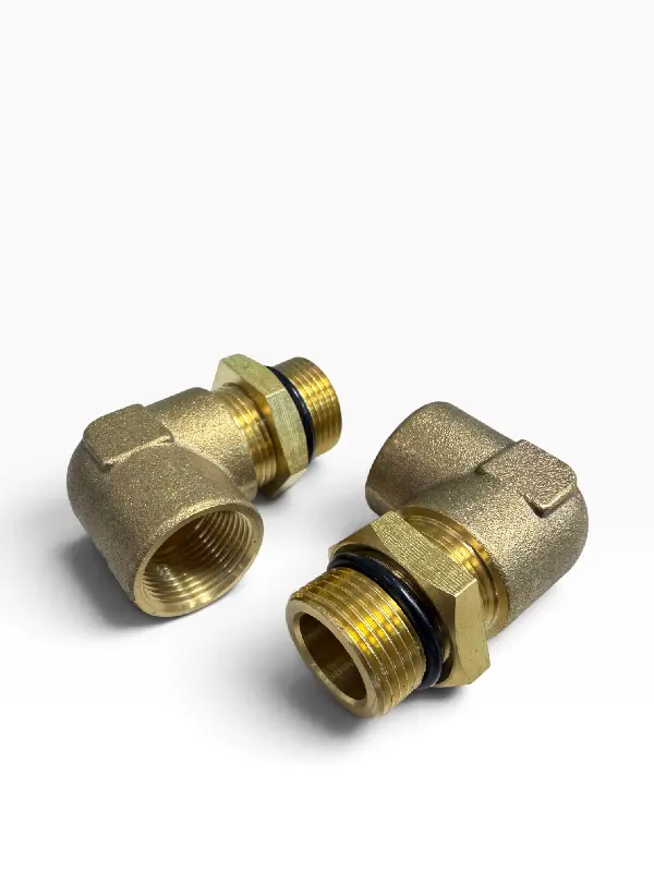 Зєднувач двійник кутовий M22x1,5 * М22х1,5 (RIDER)