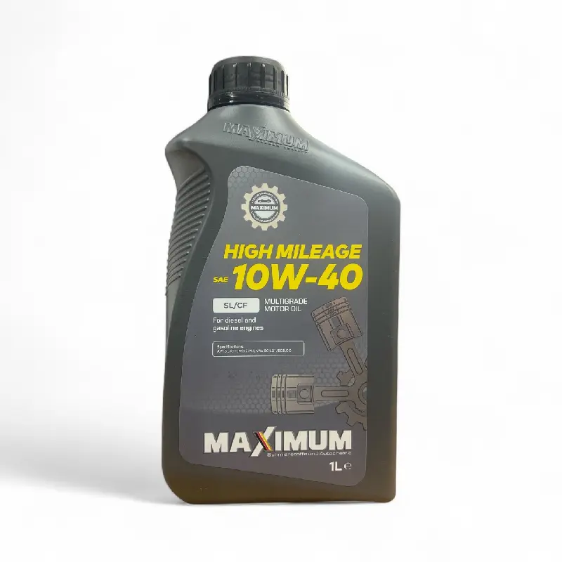Олива моторна  MAXIMUM HIGH MILEAGE 10W40 SL/CF_1л