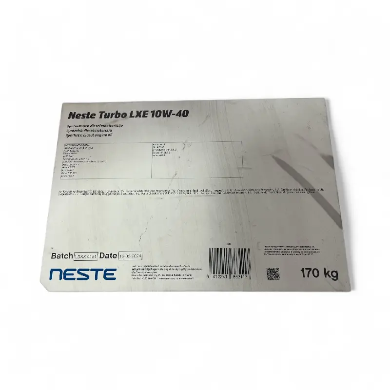 Олива моторна синтетична  NESTE Turbo LXE  10W-40 170кг/200л
