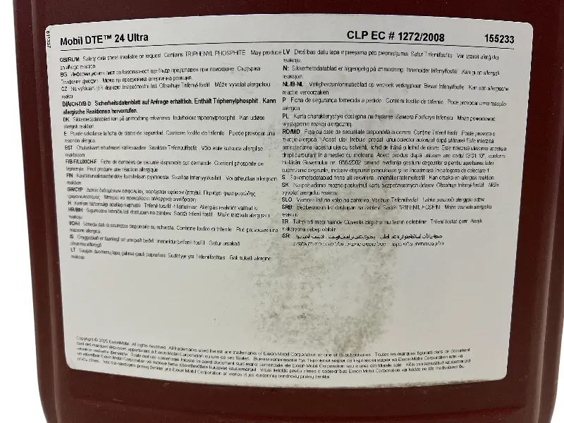 Олива гідравлічна Mobil DTE24 20л