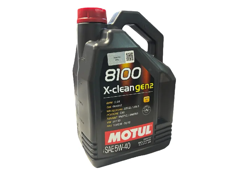 Олива моторна Motul 8100 X-clean 5W-40 GEN2 5l
