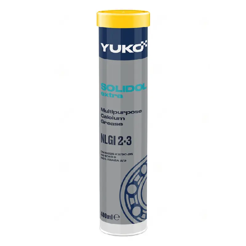 Мастило YUKO Солідол жировий картуш 0,4 л  ПЕ