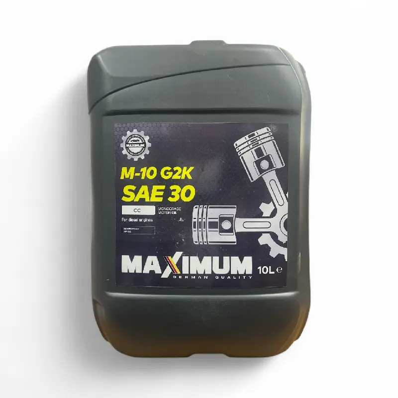 Олива моторна MAXIMUM М-10Г2К SAE 30 CC_10 л