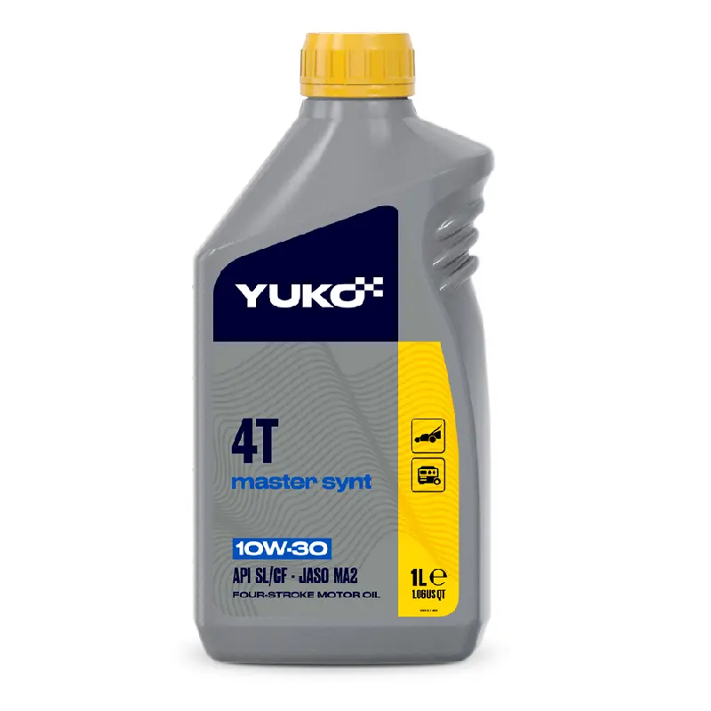 Олива моторна VUKO MASTER SYNT 4T 10W-30 API SL/CF каністра 1л ПЕ