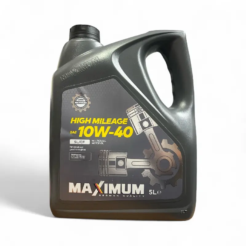 Олива моторна  MAXIMUM HIGH MILEAGE 10W40 SL/CF_5л