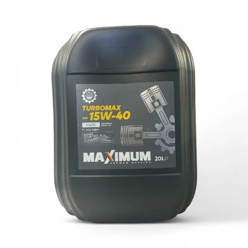 Олива моторна Maximum  Turbo-Max 15W40 CI-4/SL 20L