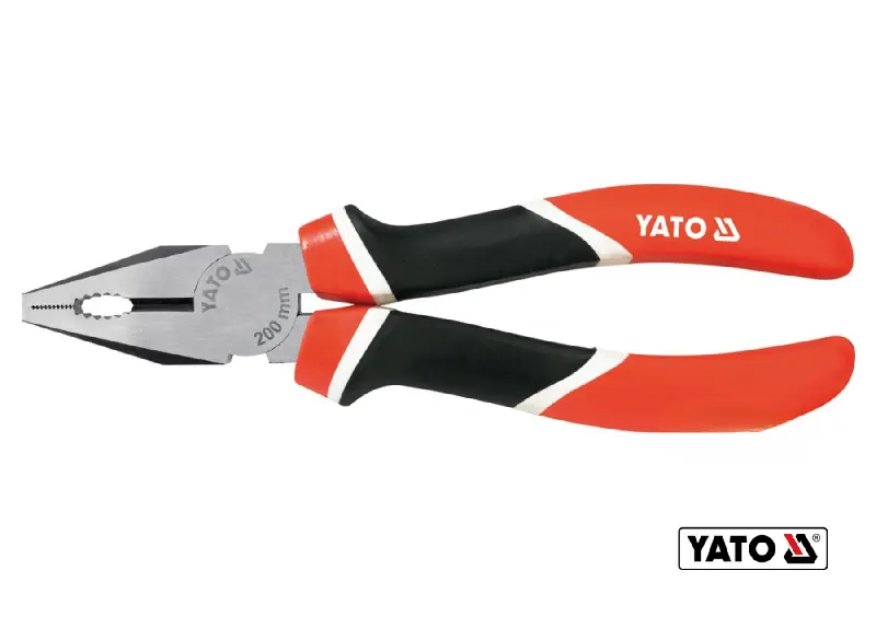 Плоскогубці комбіновані YATO : I= 200 мм