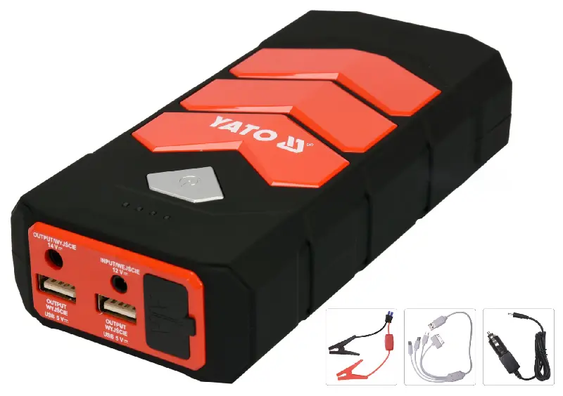 Пускова батарея Li-Pol 9 YATO 200/400, 12 В,3,5 А