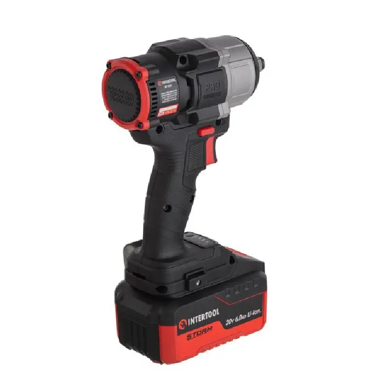 Гайкокрут ударний акумуляторний з безщітковим двигуном 20 В, 800 Nm, 0-950/1500/2200 об/хв без ЗП та АКБ