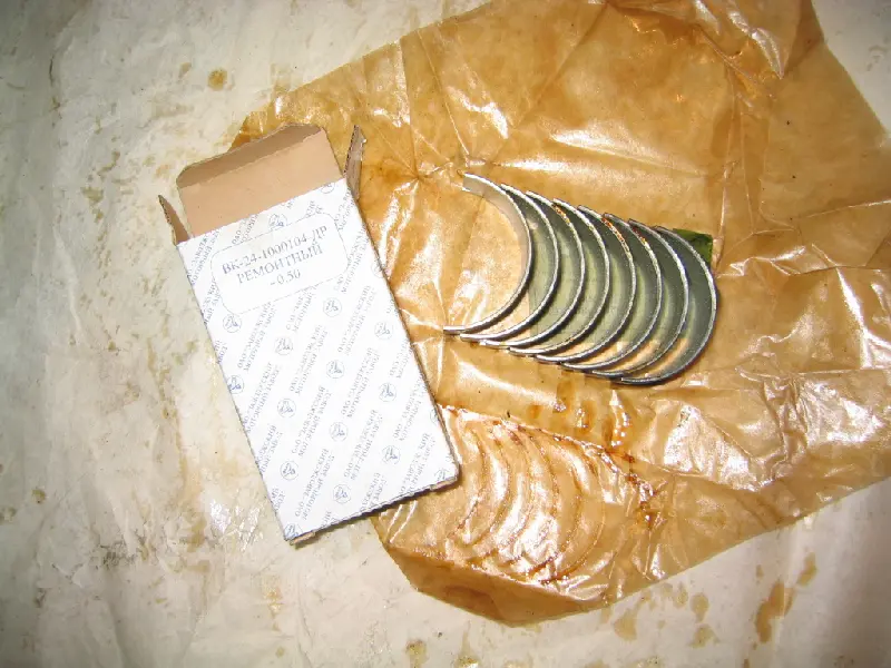 Вкладиші шат. 0,5 ГАЗ 2410,3302