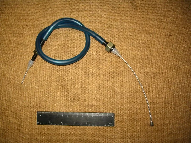 Трос газу ГАЗ 3302 (дв.402) в зб. з оболонкою. L = 730