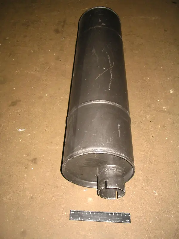 Глушник ГАЗ 3302(горловина центр D=63 мм)