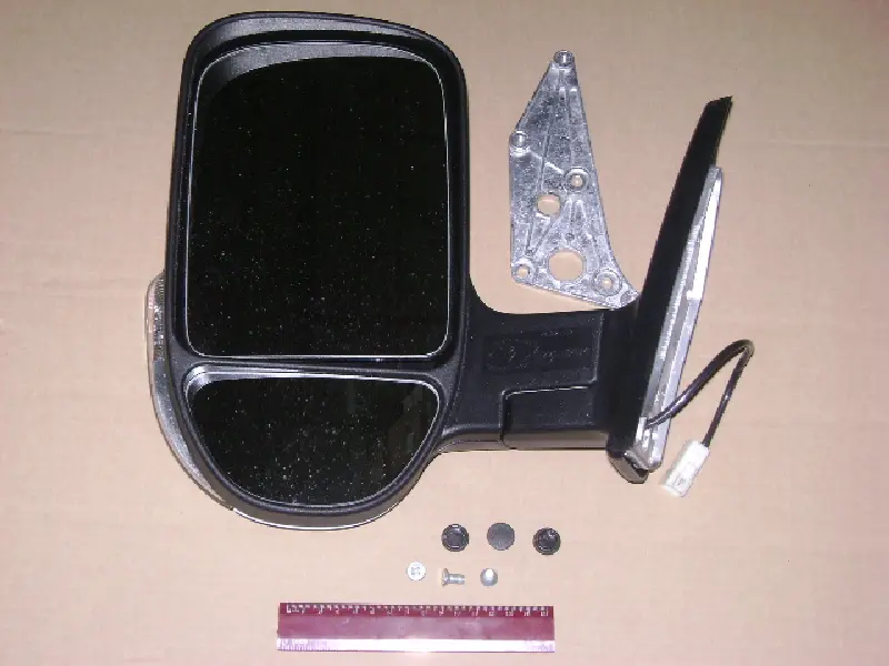 Дзеркало бічне ГАЗ 2217, 3302 лів. біле (ручн.прив.з пов.) (куплен. ГАЗ)