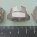 Гайка М14 коронч. наконечника тяги рул. ВАЗ (вир-во Белебей)