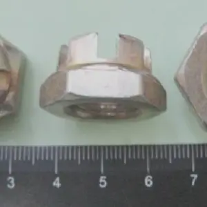 Гайка М14 коронч. наконечника тяги рул. ВАЗ (вир-во Белебей)