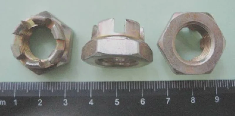 Гайка М14 коронч. наконечника тяги рул. ВАЗ (вир-во Белебей)