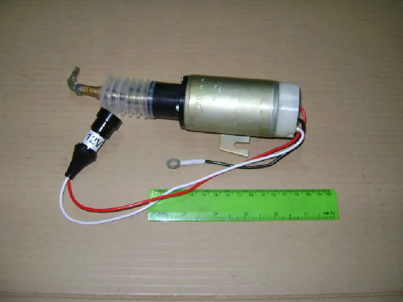 Електромагніт ГАЗ 33104 зупинки двигуна 12V (куплен. ГАЗ)