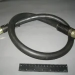 Шланг гальмівний КрАЗ L = 1120 (р-ш) (вир-во АвтоКрАЗ)