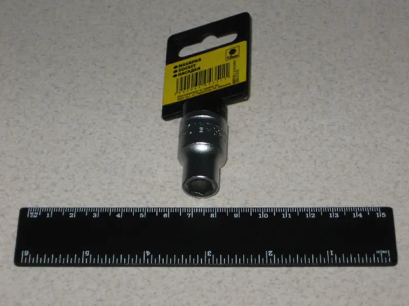 Головка Topex кор.1/2 №10 (вир-во Україна)
