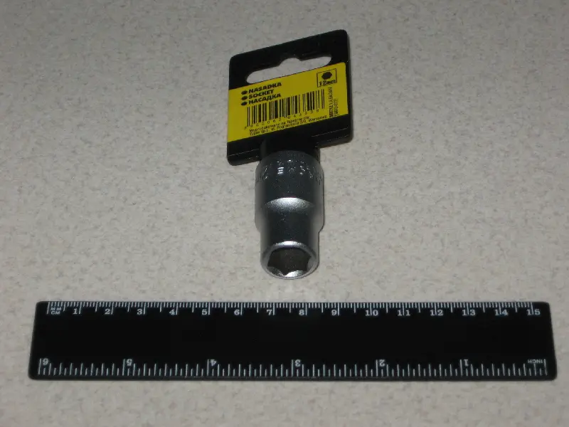 Головка Topex кор.1/2 №12