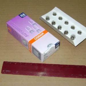 Лампа 24V W5W24V 5W W2.1x9.5d (вир-во OSRAM)