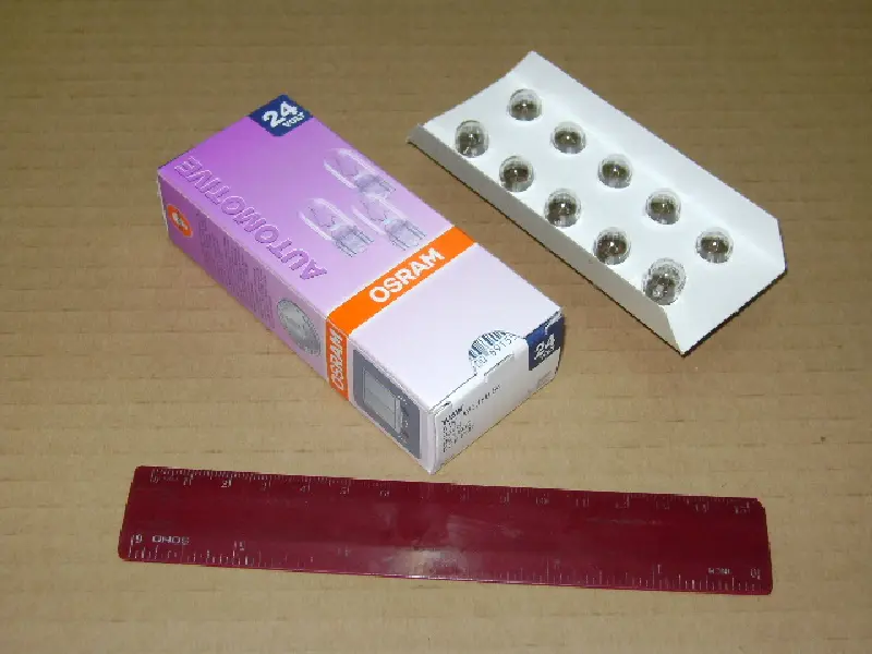 Лампа 24V W5W24V 5W W2.1×9.5d (вир-во OSRAM)