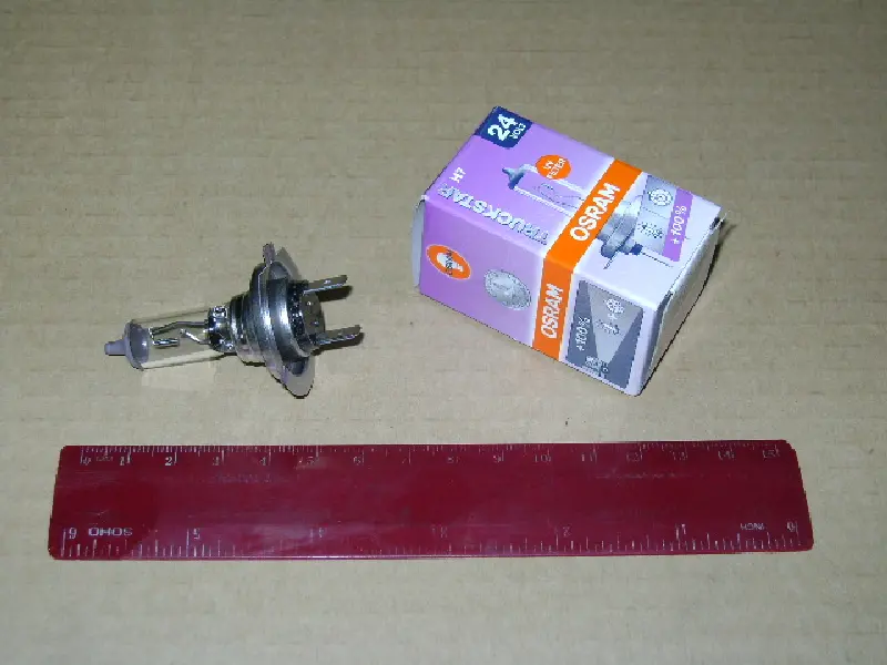 Лампа H7 24V 70W PX26d Light TruckStar (+100%) (вир-во OSRAM)