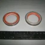 Сальник маточини передньої ВАЗ 2101 40х57х10 черв. з пруж. (вир-во БРТ)